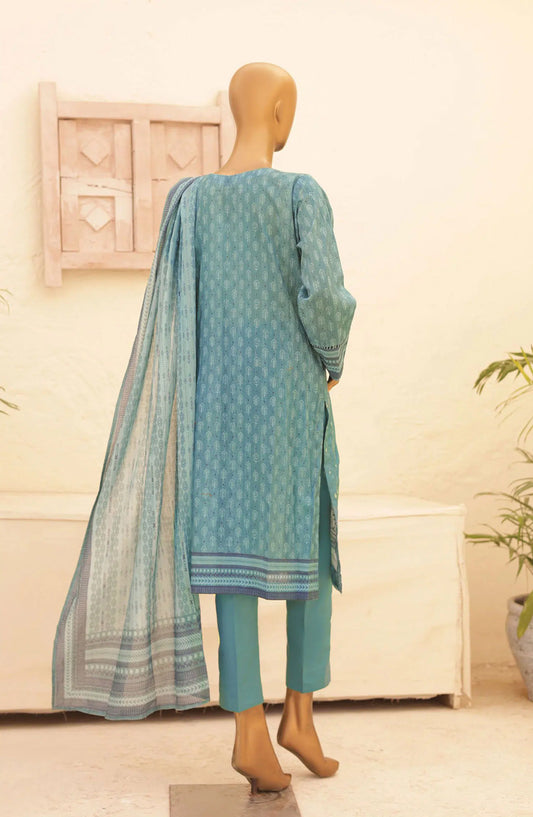 HZ Asasa Digital Printed and Embroidered Lawn Collection Vol 02 - AEL 50