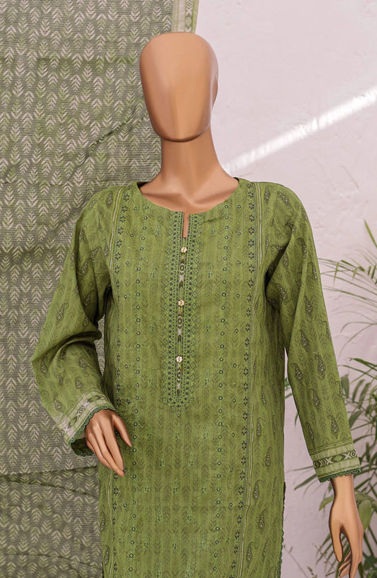 HZ Asasa Digital Printed Embroidered Lawn Collection 2024 - AEL 53