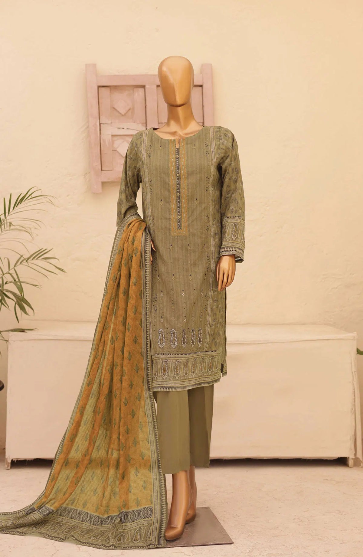 HZ Asasa Digital Printed and Embroidered Lawn Collection Vol 02 - AEL 58