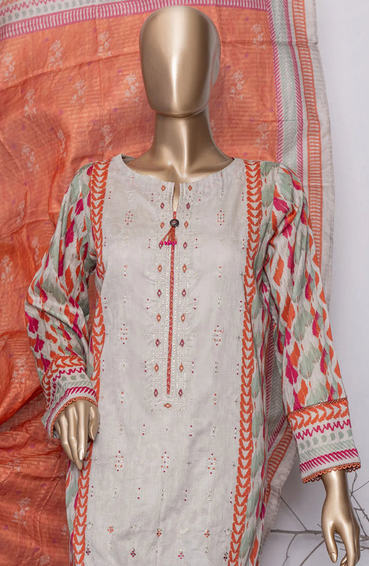HZ Asasa Digital Embroidered Lawn Collection 2024 - AEL 65