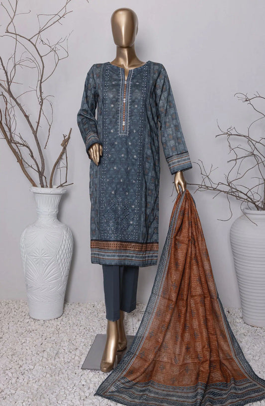 HZ Asasa Digital Embroidered Lawn Collection 2024 - AEL 70
