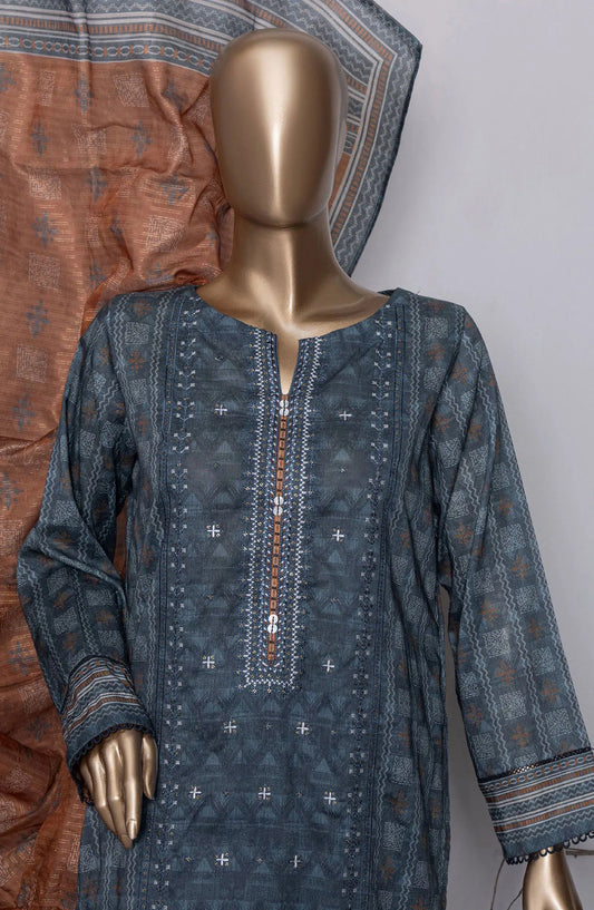 HZ Asasa Digital Embroidered Lawn Collection 2024 - AEL 70