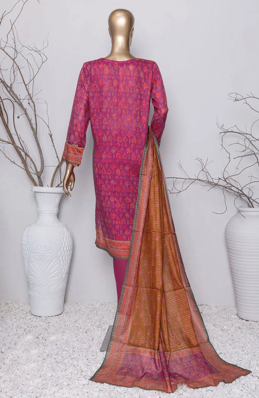 HZ Asasa Digital Embroidered Lawn Collection 2024 - AEL 71