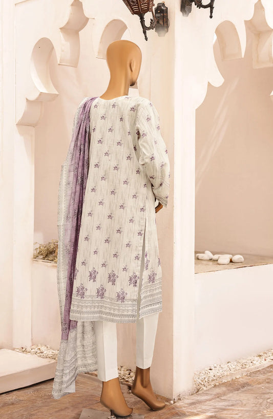 HZ Asasa Digital Printed and Embroidered Lawn Collection 2024 - AEL 11