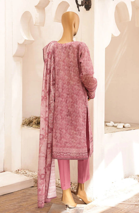 HZ Asasa Digital Printed and Embroidered Lawn Collection 2024 - AEL 14