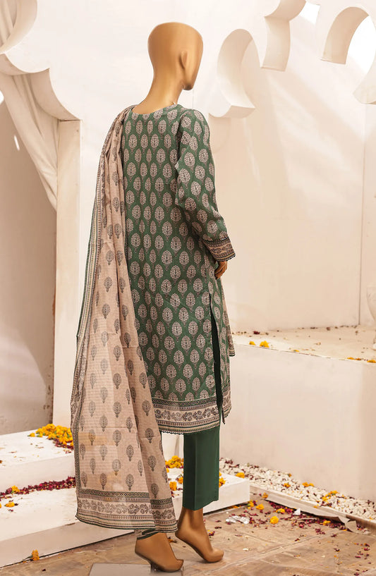 HZ Asasa Digital Printed and Embroidered Lawn Collection 2024 - AEL 22