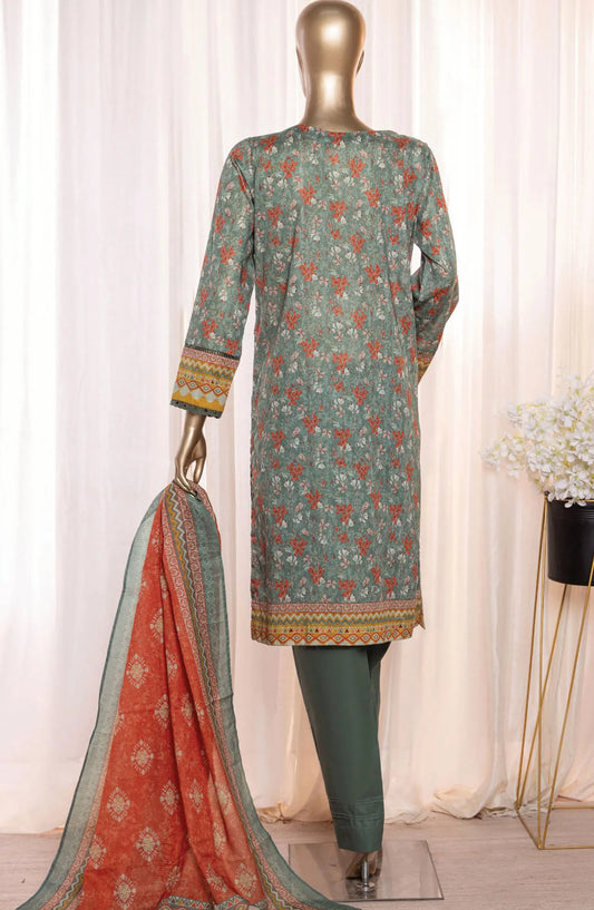 HZ Asasa Digital Embroidered Lawn Collection Vol 05 - AEL 89
