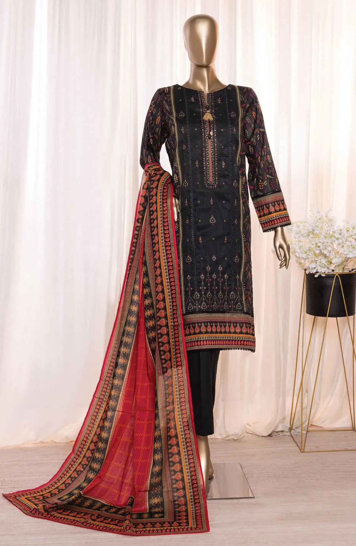 HZ Asasa Digital Embroidered Lawn Collection Vol 05 - AEL 92
