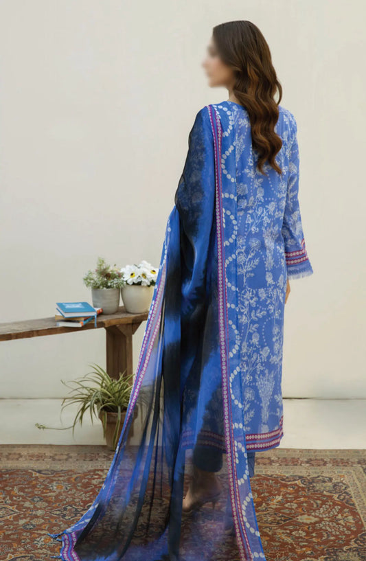 AFREEN EMBROIDERED CHIKANKARI LAWN COLLECTION - AF 111