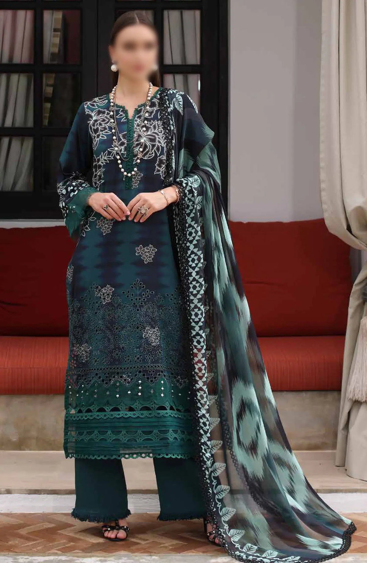 Aafreen Embroidered Chikankari Viscose Collection By Riaz Arts - AF 125