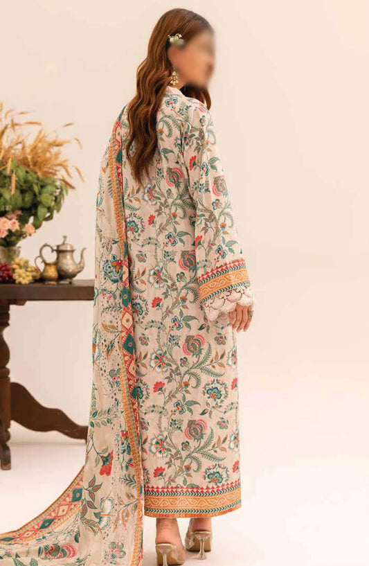 Aafreen Embroidered Karandi Collection By Riaz Arts - AF 135