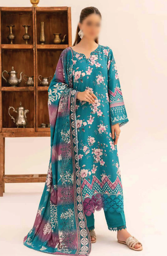 Aafreen Embroidered Karandi Collection By Riaz Arts - AF 136