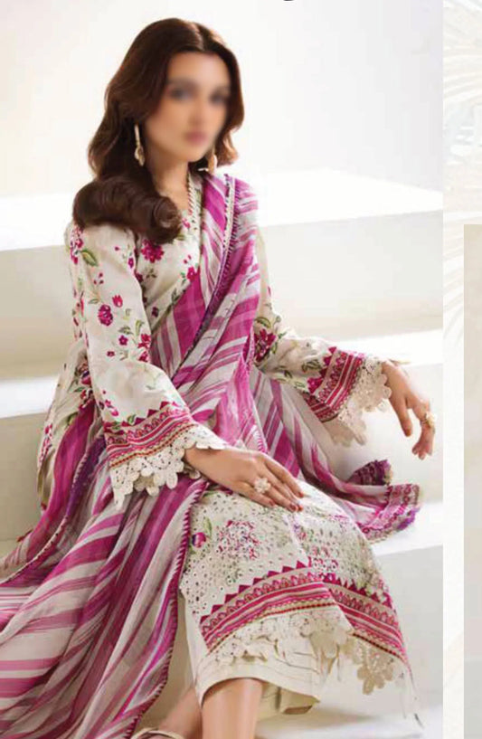 Afreen Embroidered Chikankari Lawn Collection By Riaz Arts - AF 258
