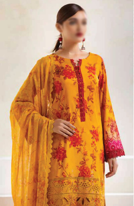 Afreen Embroidered Chikankari Lawn Collection By Riaz Arts - AF 263