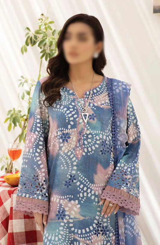 Afreen Embroidered Chikankari Lawn Collection 2024 - AF - 101