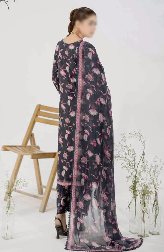 Aafreen Chikankari Printed Lawn Collection 2024 - AF 55