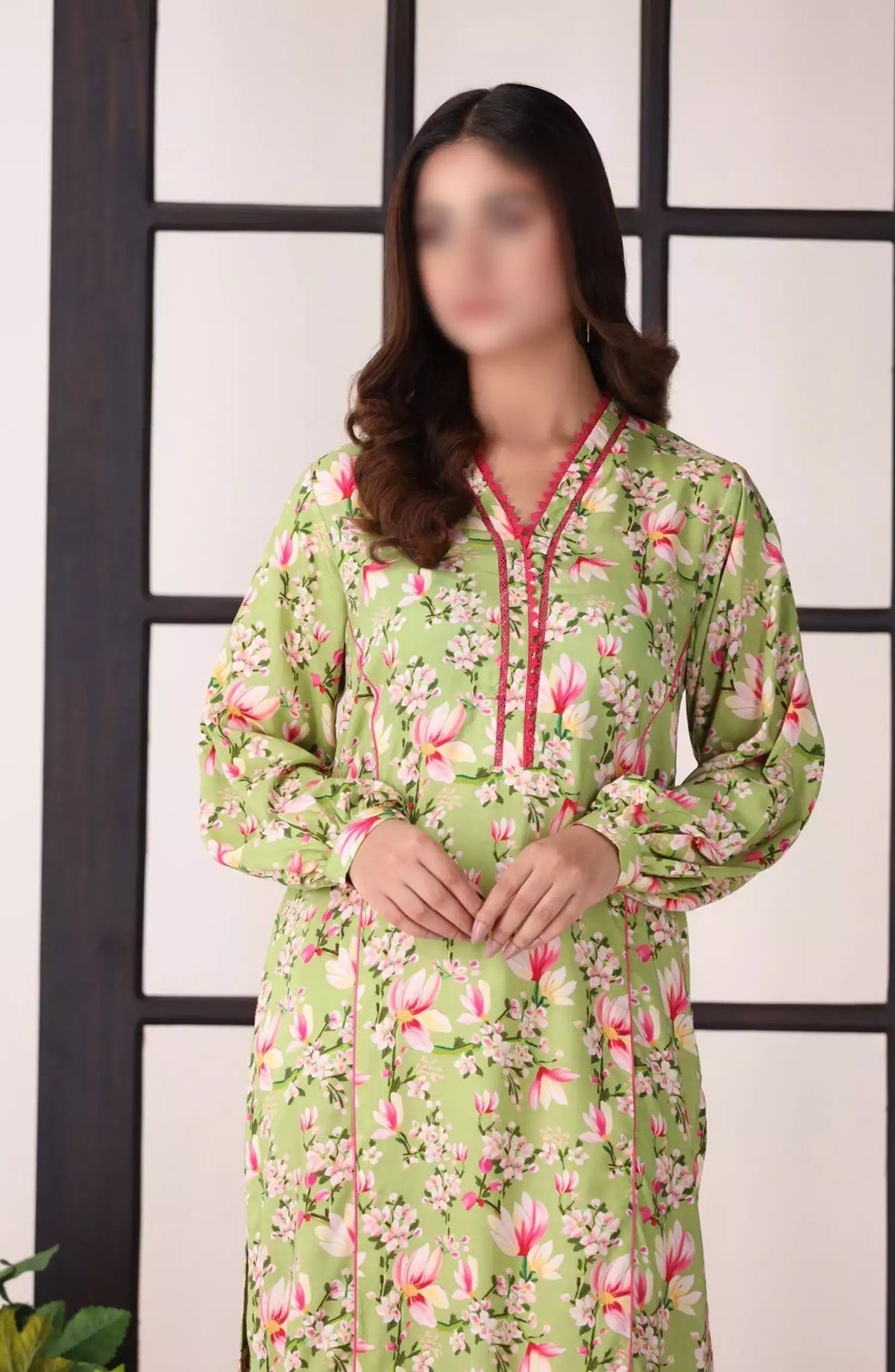 After Glow Digital Printed 2 Pc Linen Collection By Meerak - AFG-01