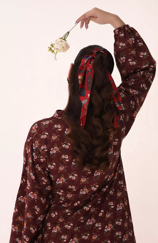 After Glow Digital Printed 2 Pc Linen Collection By Meerak - AFG-08