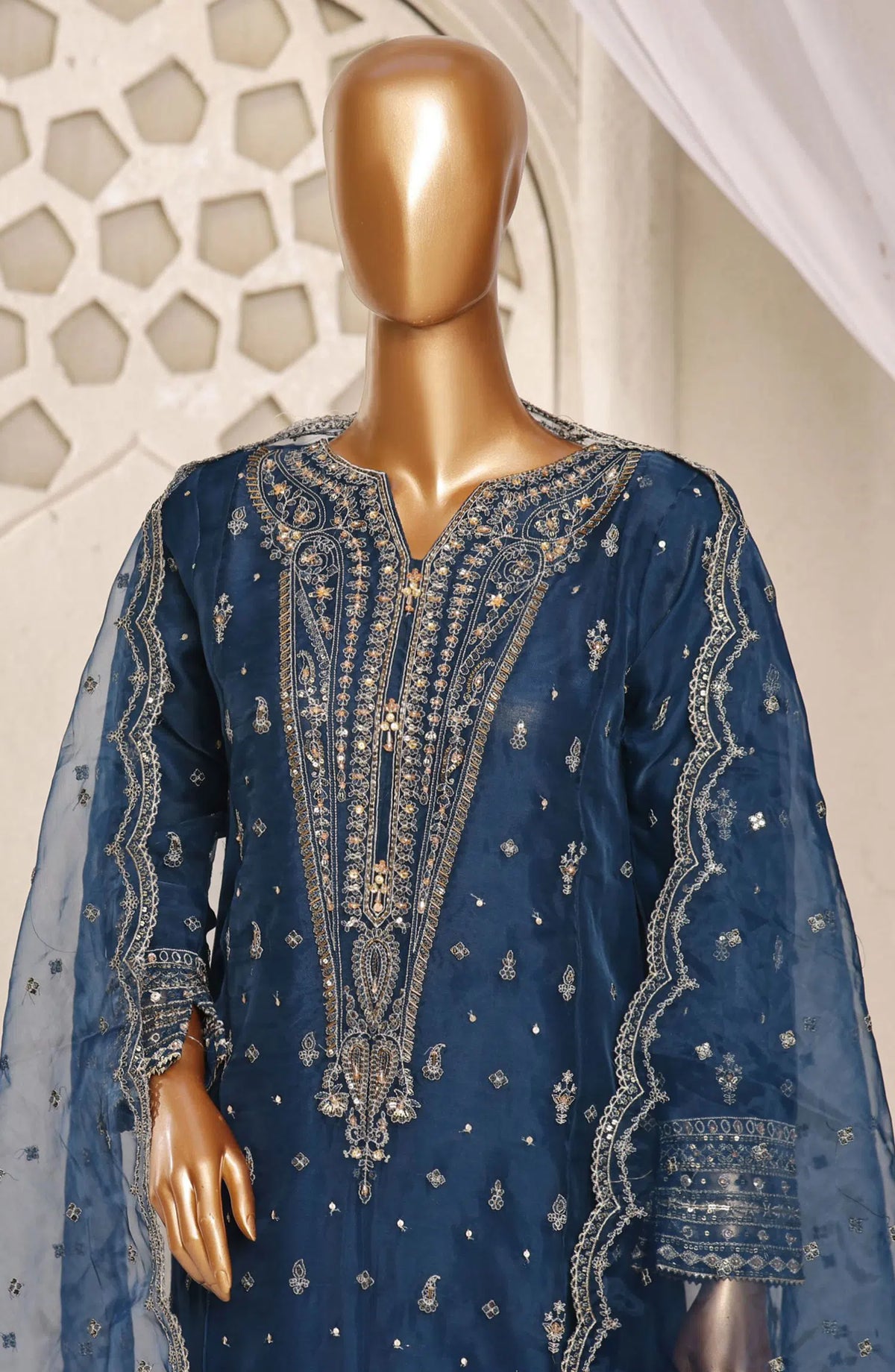 Sadabahar Mahpara Festive Formals Vol 06 - AG 24 BLUE