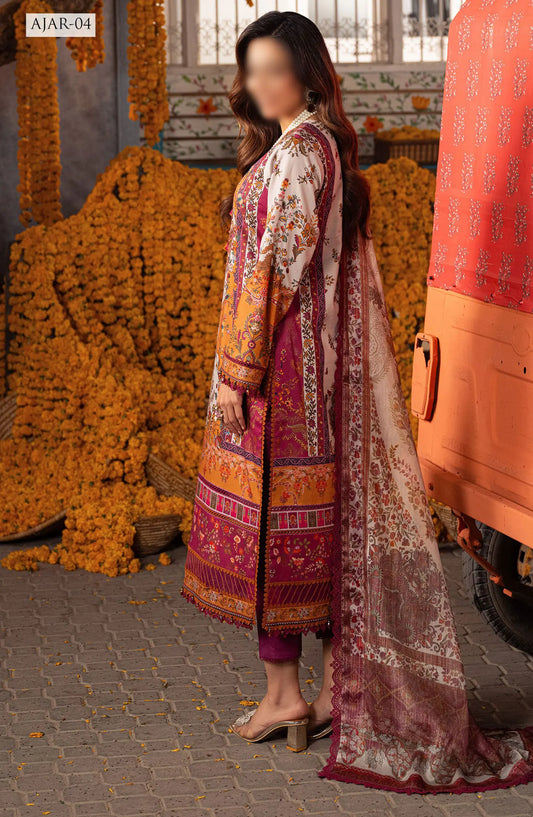 Asim Jofa Aira Summer Print Collection 2024 - AJAR 04