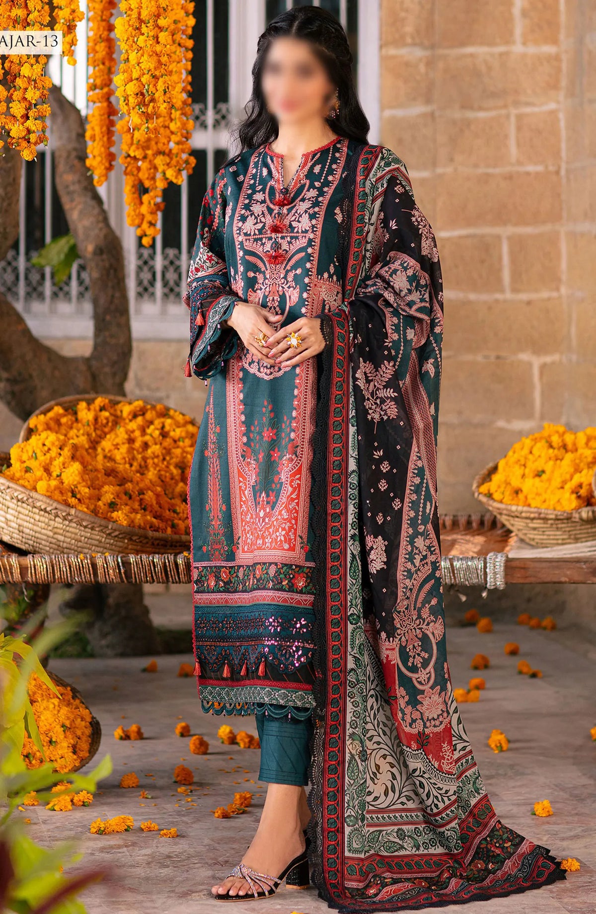 Asim Jofa Aira Summer Print Collection 2024 - AJAR 13