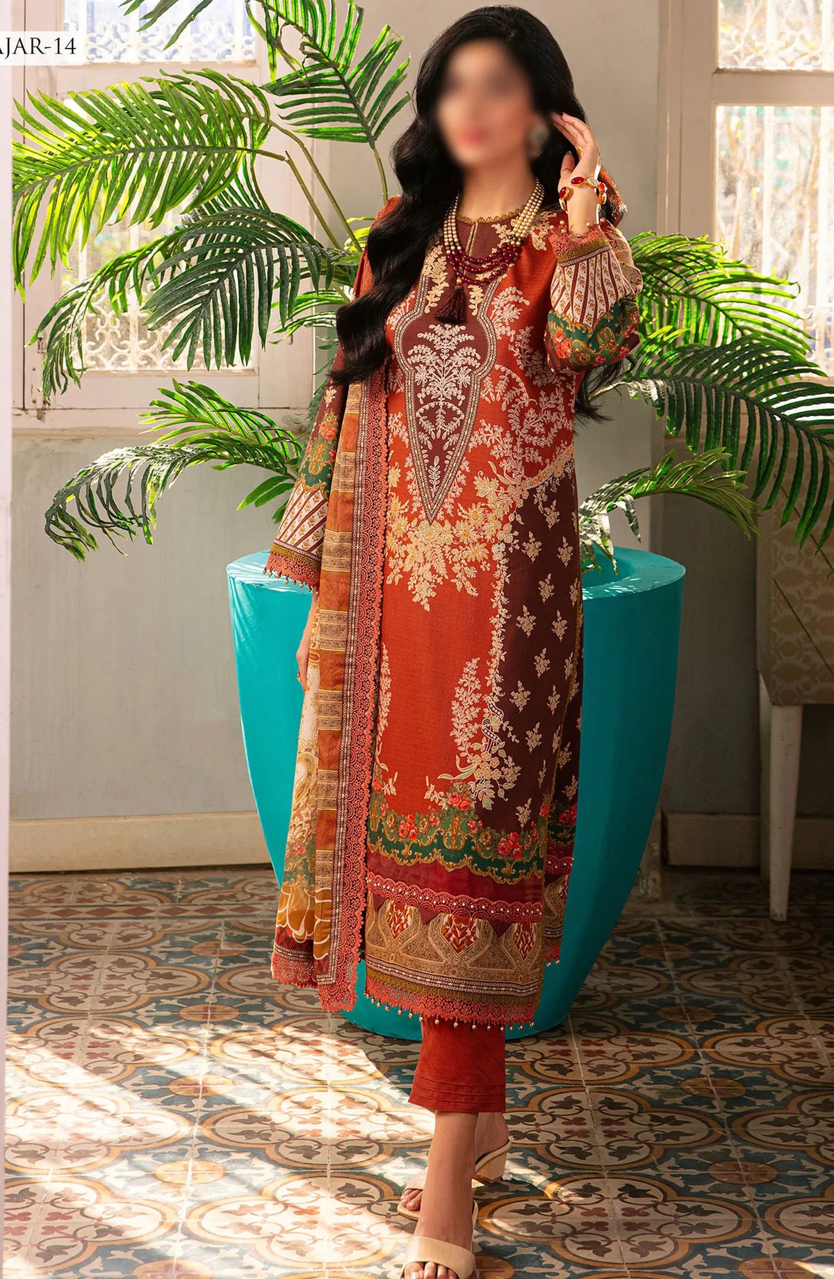 Asim Jofa Aira Summer Print Collection 2024 - AJAR 14