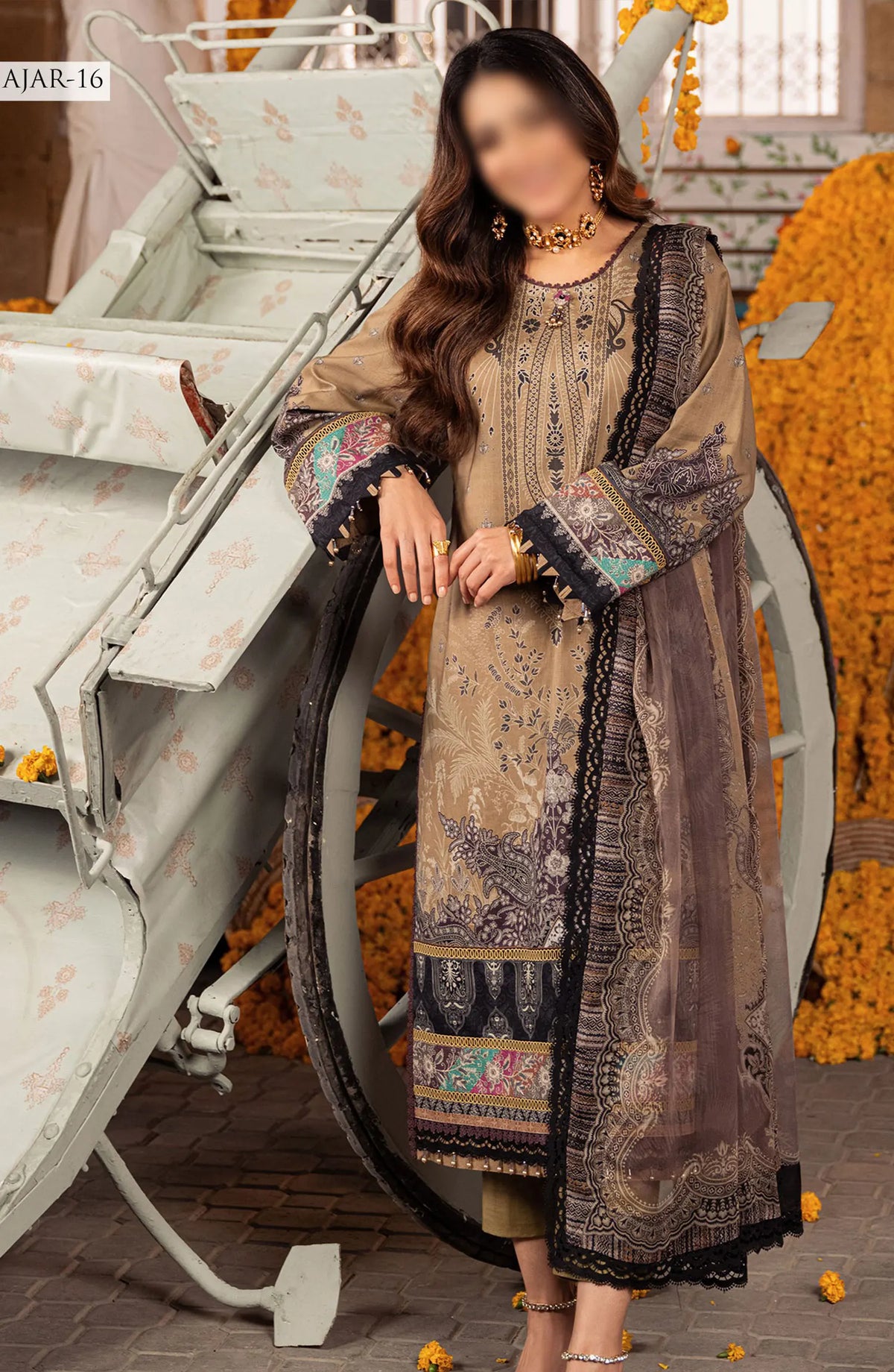 Asim Jofa Aira Summer Print Collection 2024 - AJAR 16