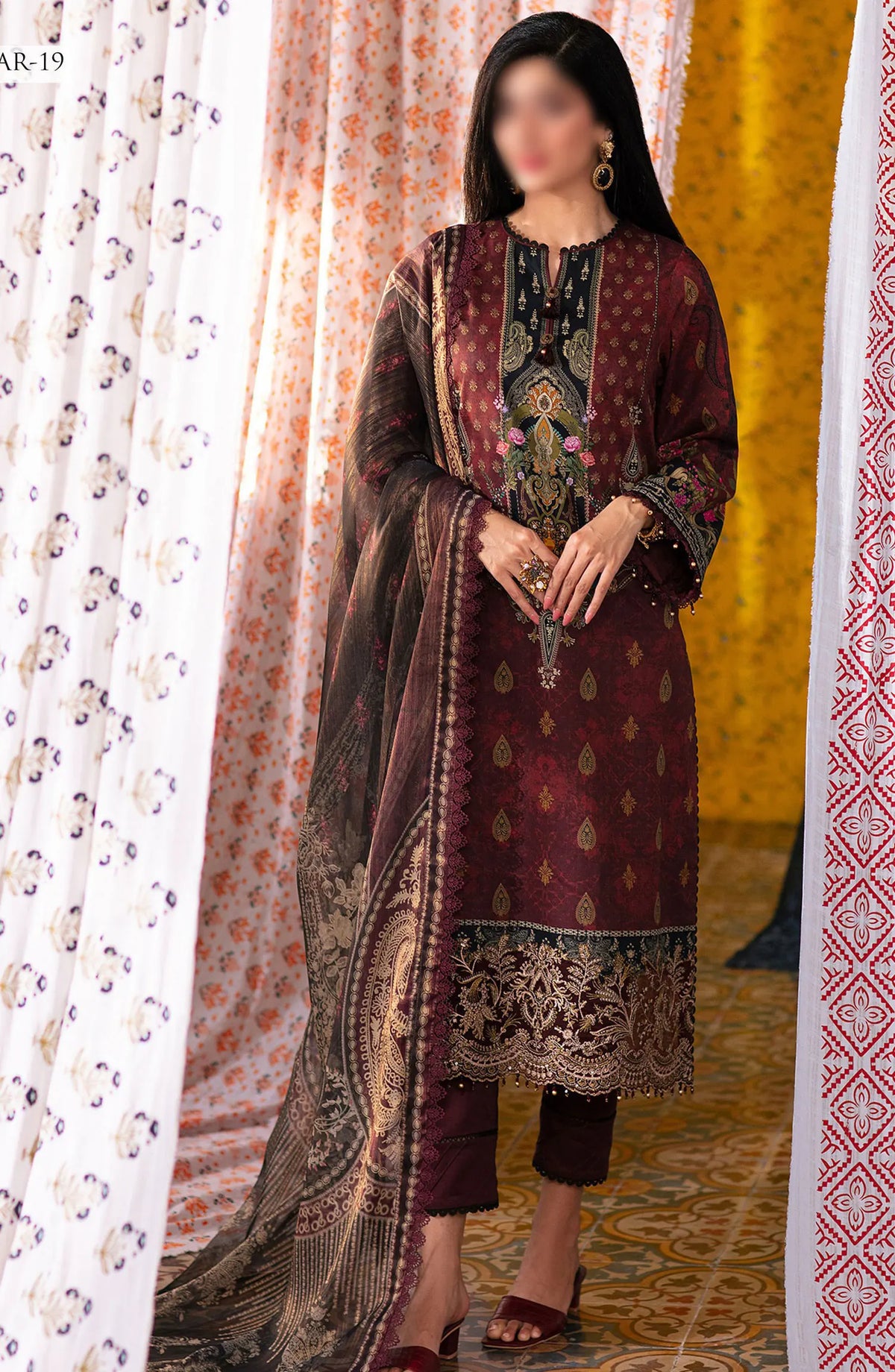 Asim Jofa Aira Summer Print Collection 2024 - AJAR 19