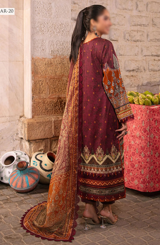 Asim Jofa Aira Summer Print Collection 2024 - AJAR 20