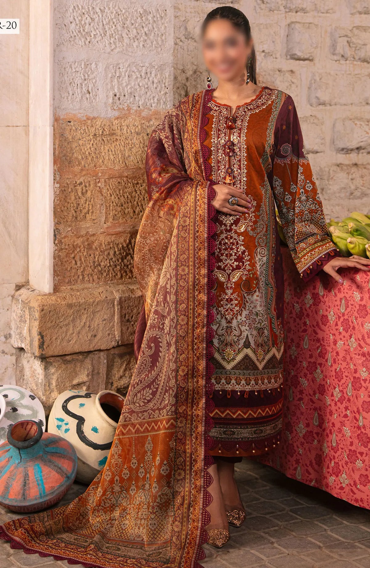 Asim Jofa Aira Summer Print Collection 2024 - AJAR 20