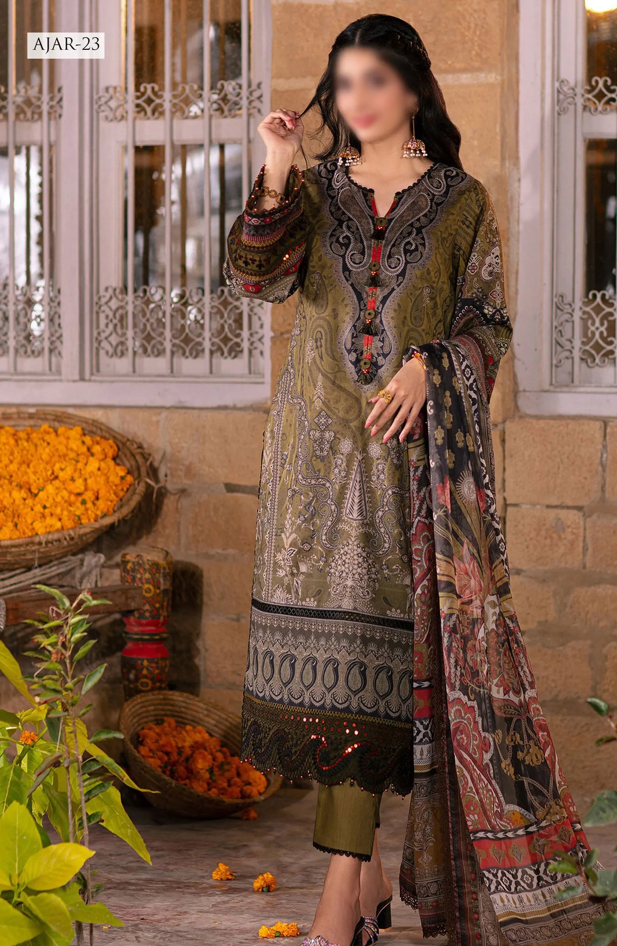 Asim Jofa Aira Summer Print Collection 2024 - AJAR 23