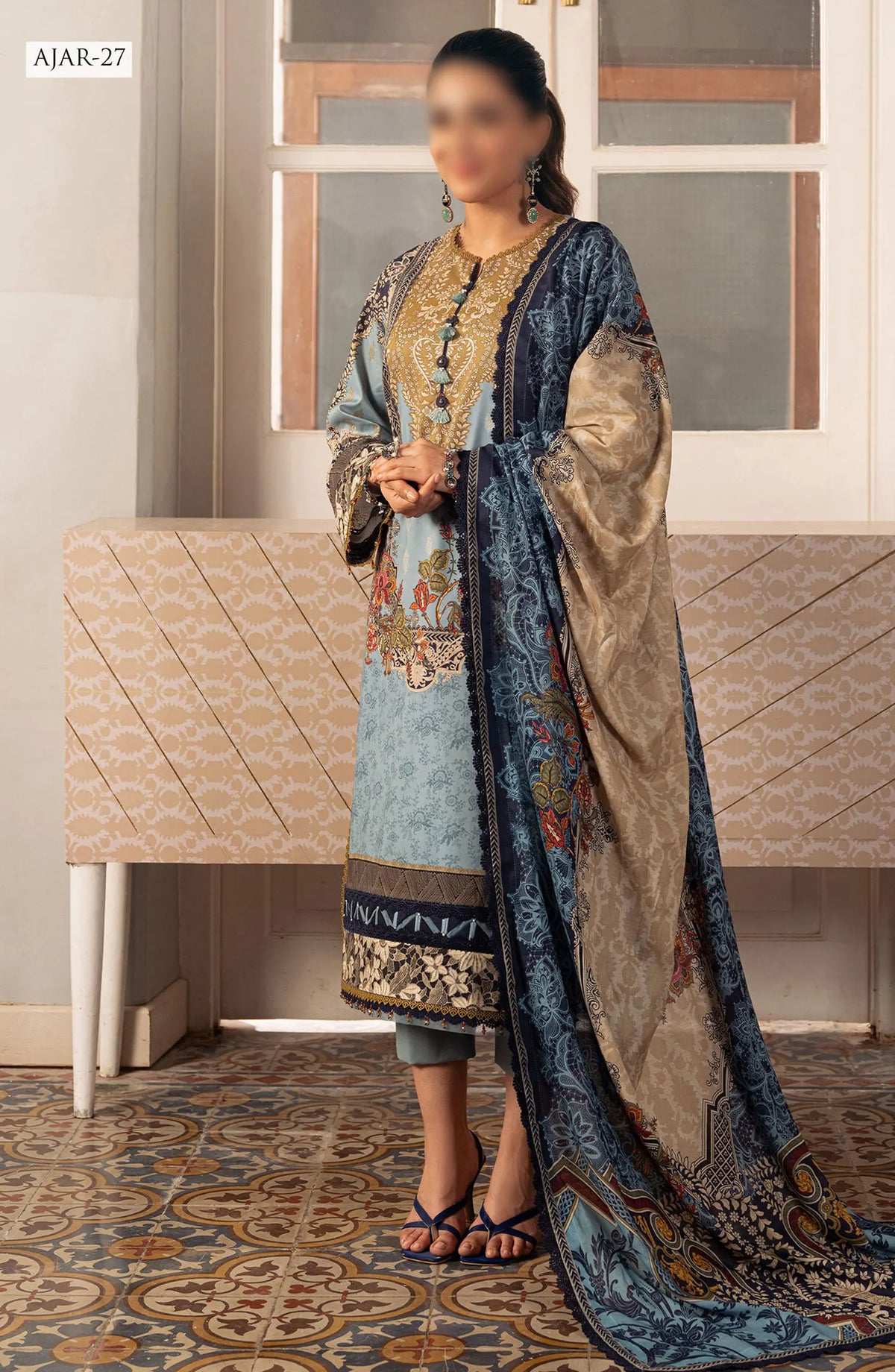 Asim Jofa Aira Summer Print Collection 2024 - AJAR 27
