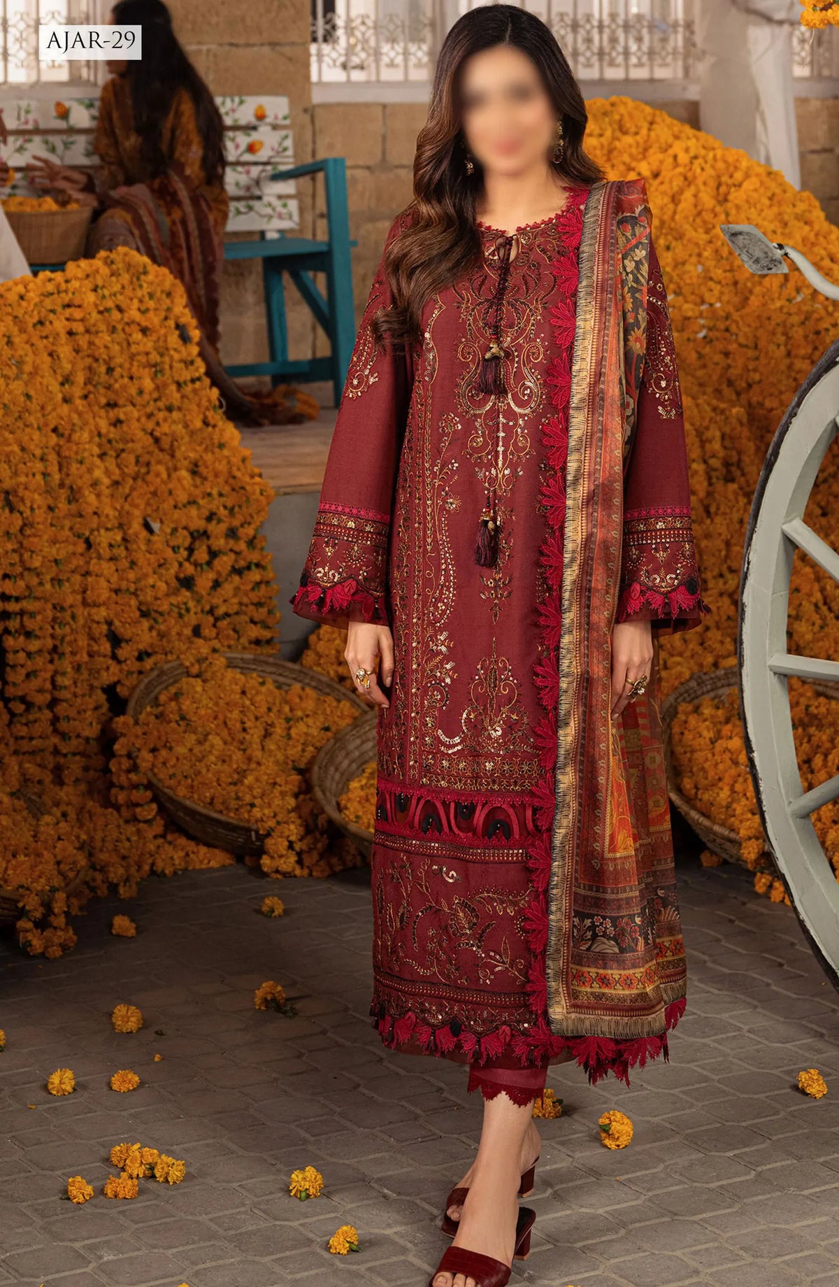Asim Jofa Aira Summer Print Collection 2024 - AJAR 29