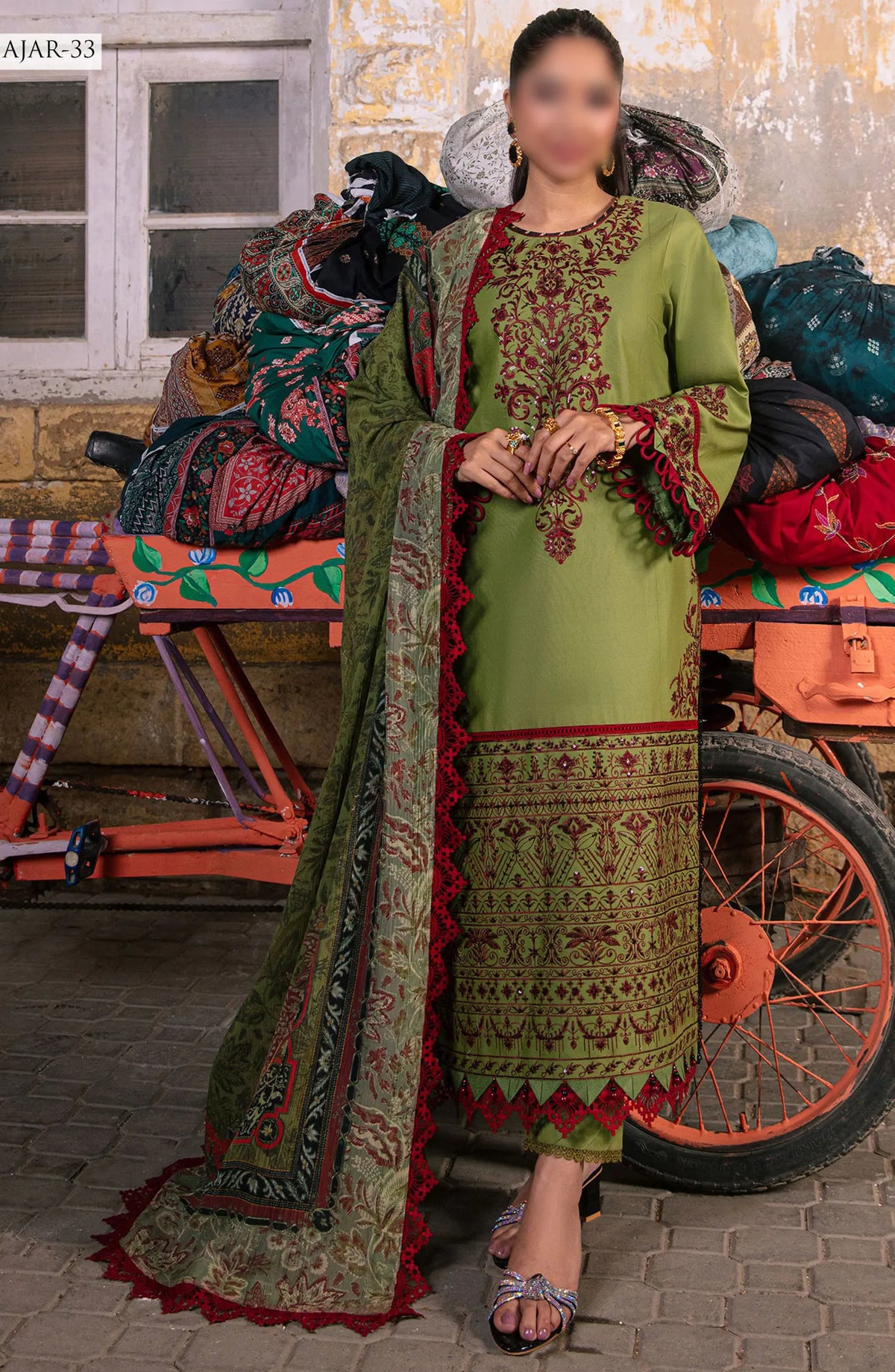 Asim Jofa Aira Summer Print Collection 2024 - AJAR 33