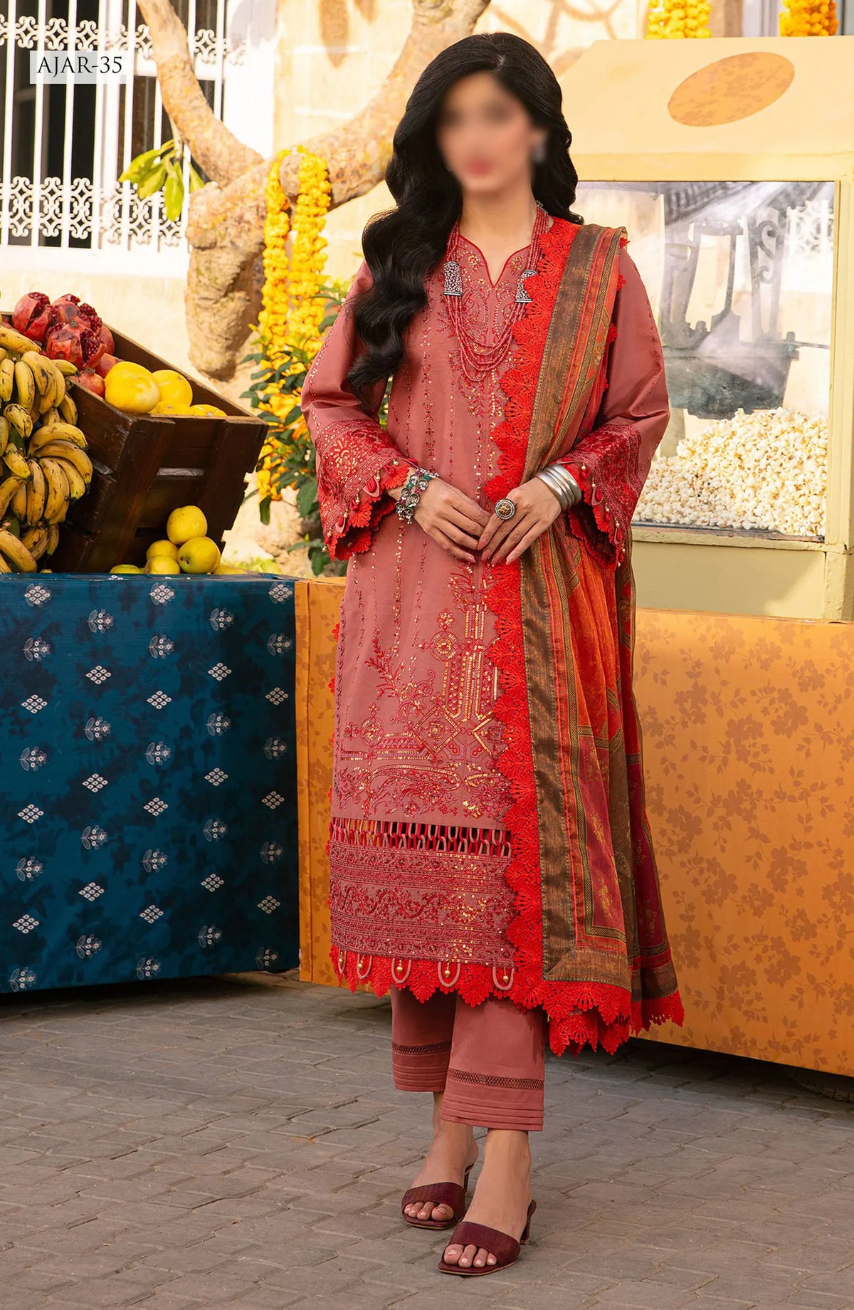 Asim Jofa Aira Summer Print Collection 2024 - AJAR 35