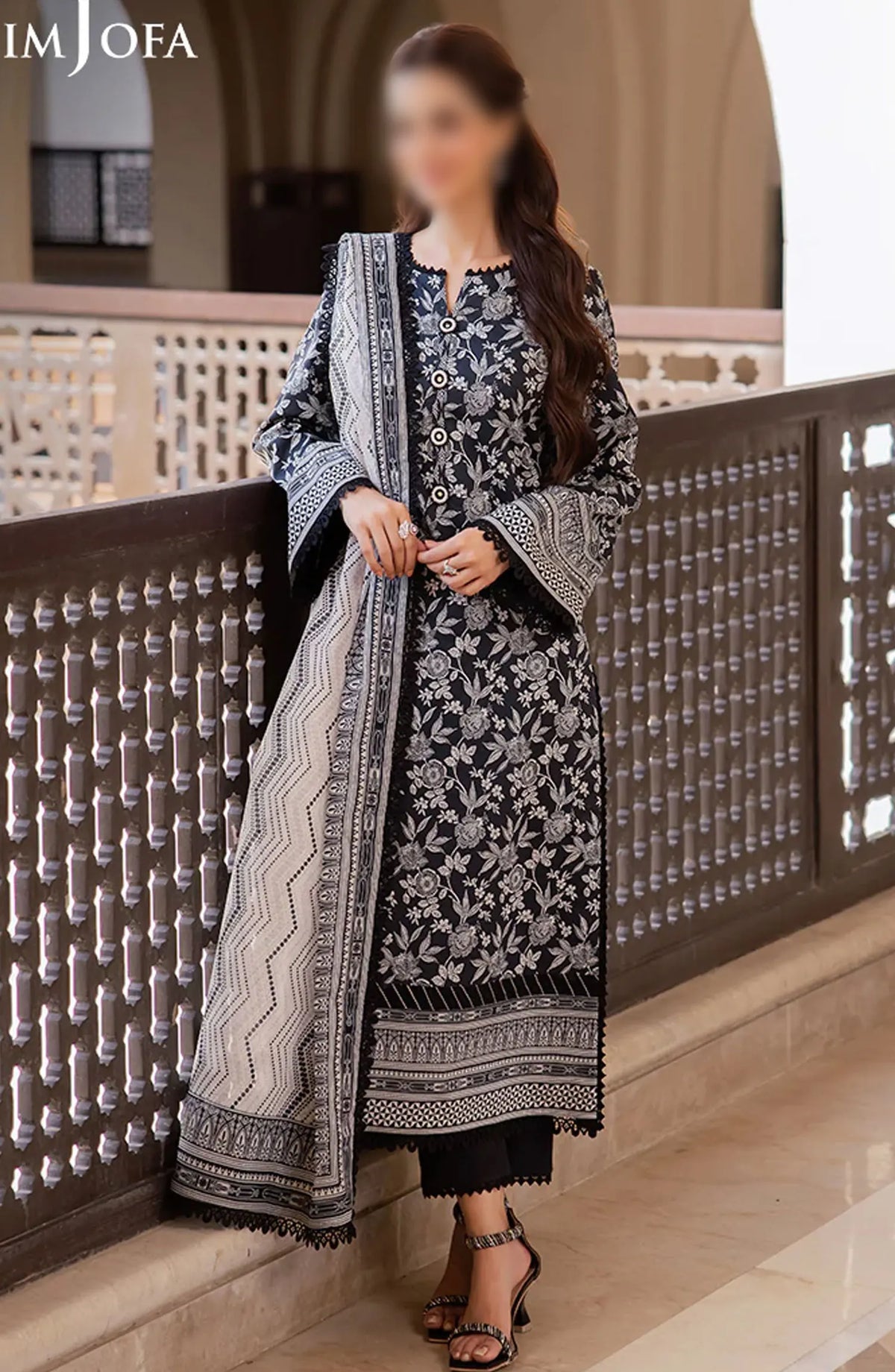 Monochrome Collection by Asim Jofa - AJCM-07
