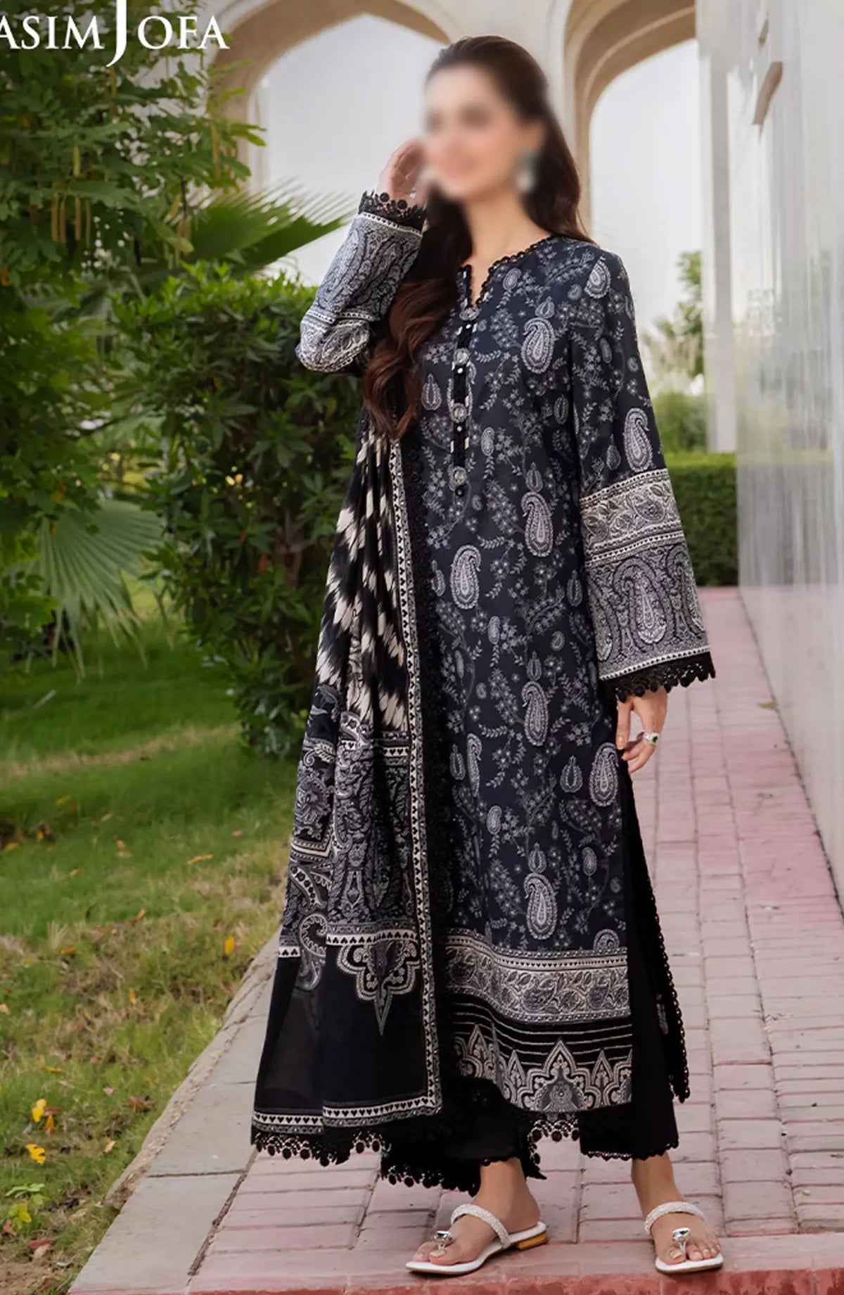 Monochrome Collection by Asim Jofa - AJCM-09