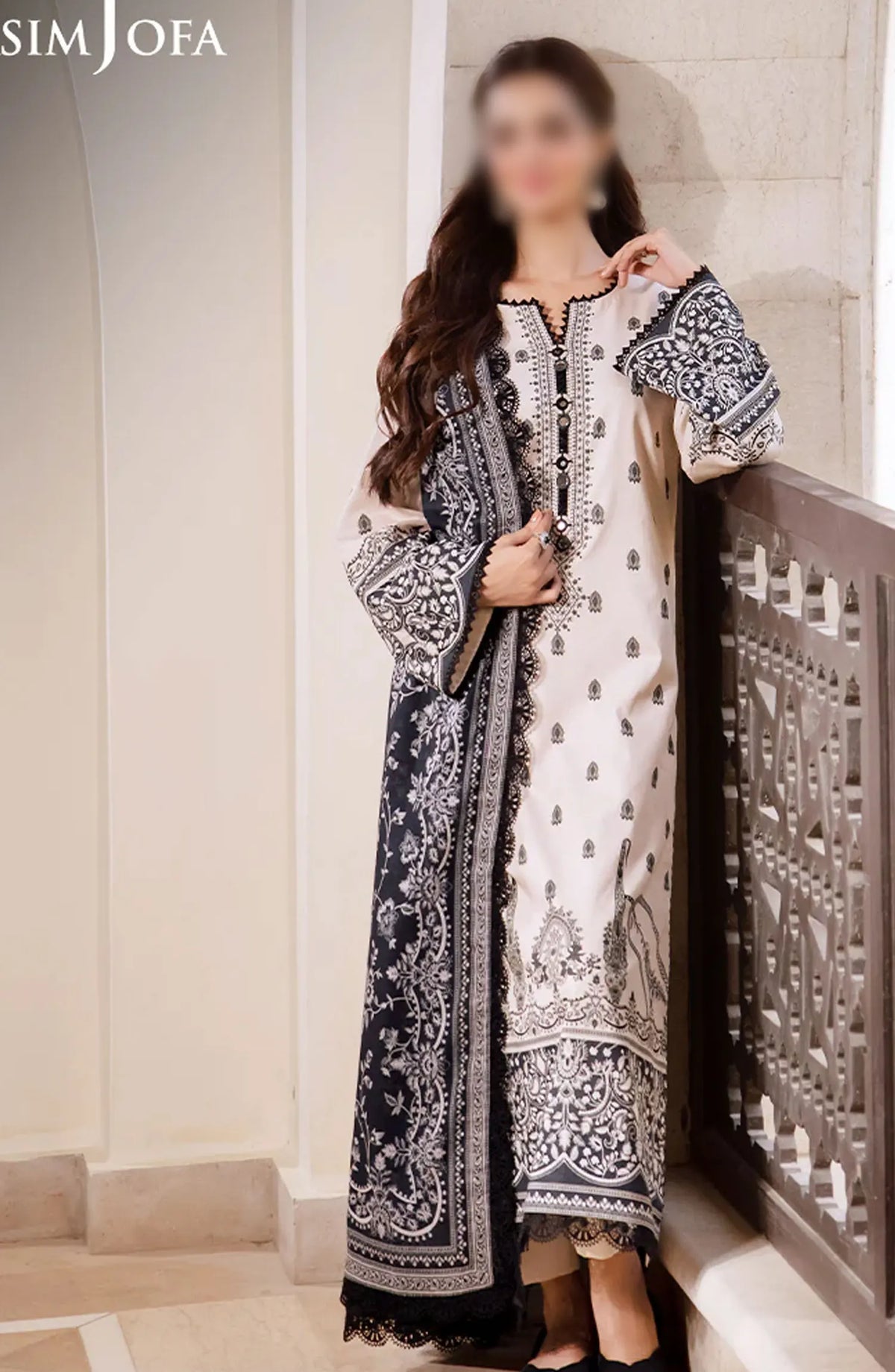 Monochrome Collection by Asim Jofa - AJCM-10