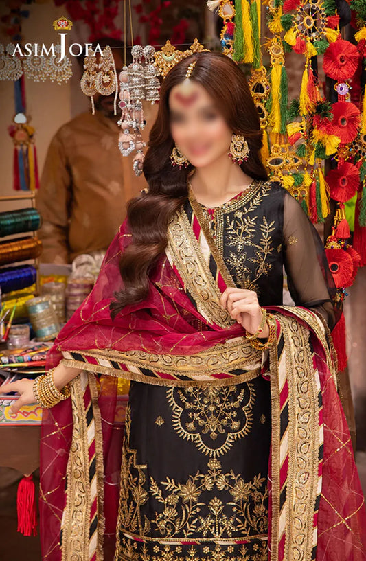 Pyaar Diyan Gallan Collection by Asim Jofa - AJEM-14