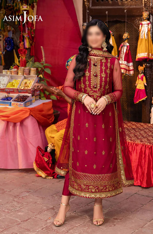 Pyaar Diyan Gallan Collection by Asim Jofa - AJEM-19
