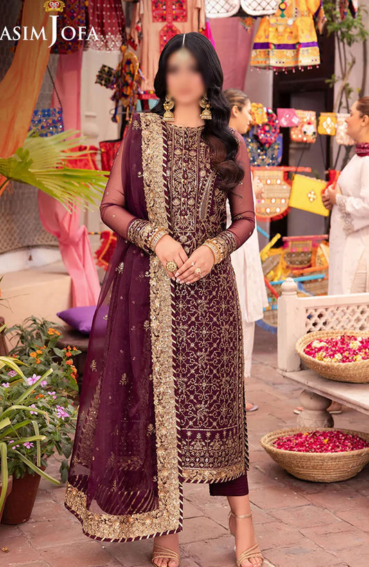 Pyaar Diyan Gallan Collection by Asim Jofa - AJEM-24
