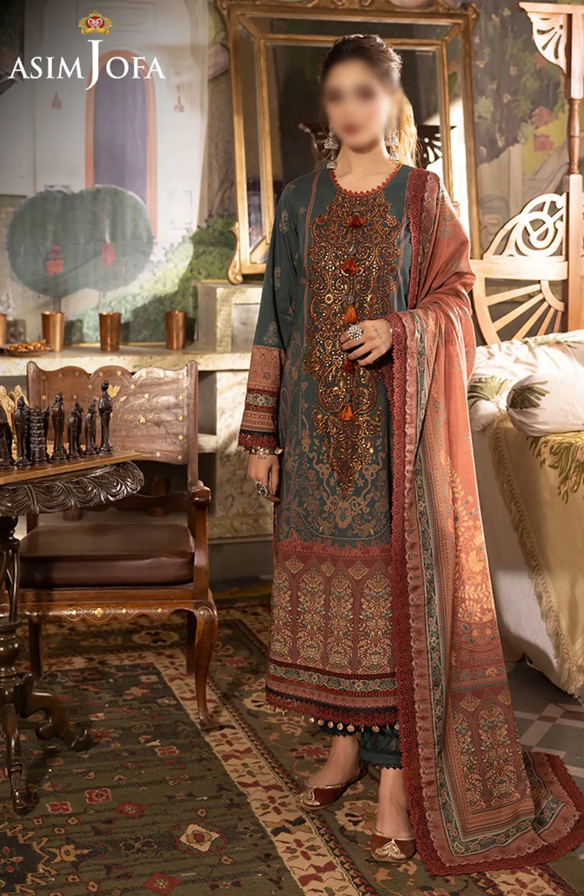 Rania - Spring Summer Collection By Asim Jofa -AJNR-02