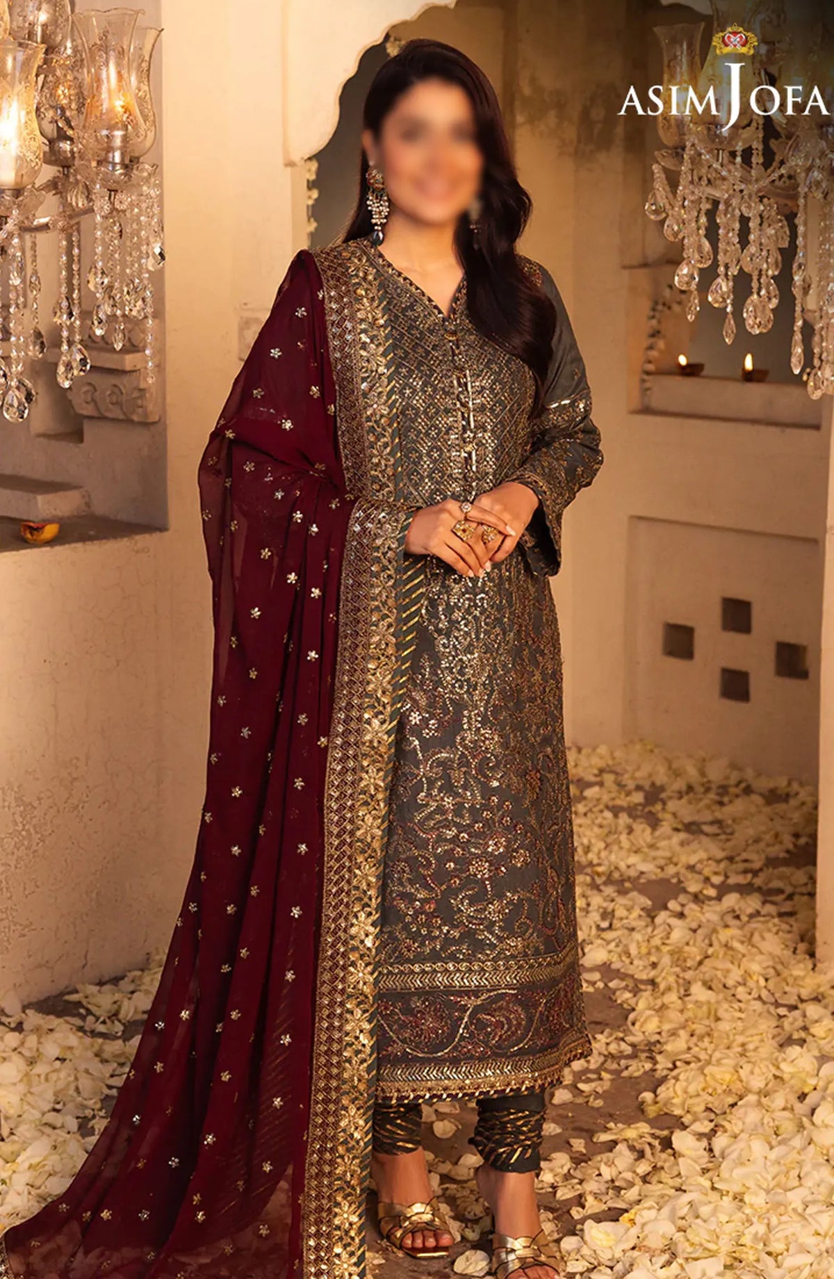 Asim Jofa SHEHNAI FESTIVE Collection - AJSH-07