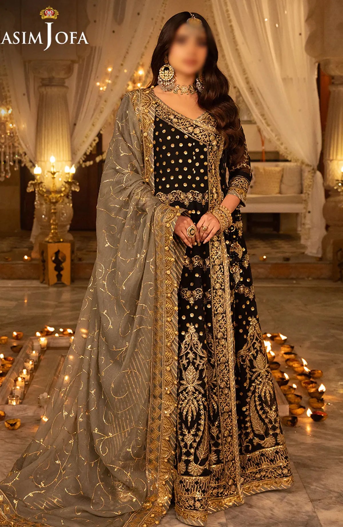 Asim Jofa SHEHNAI FESTIVE Collection - AJSH-08
