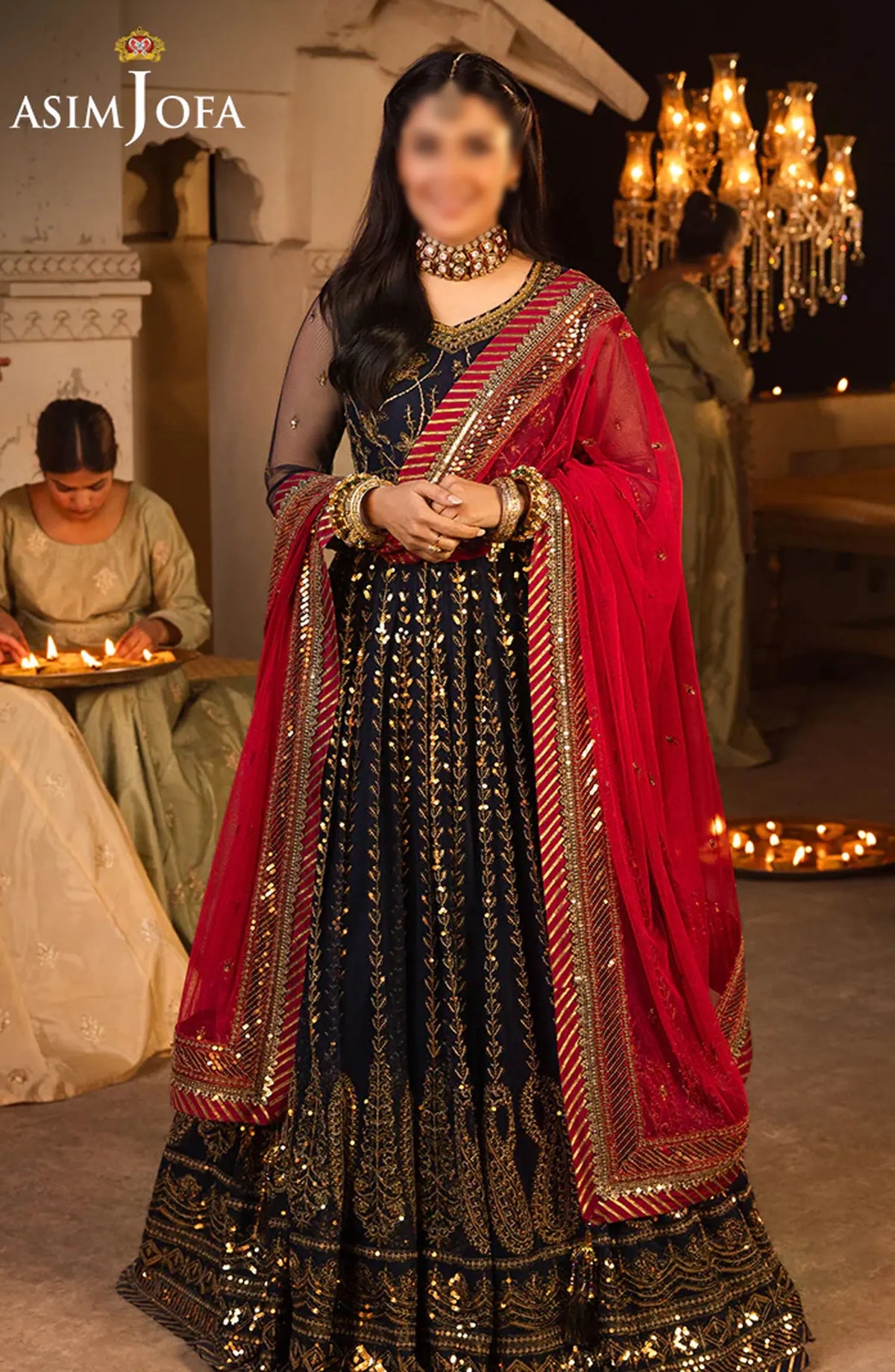 Asim Jofa SHEHNAI FESTIVE Collection - AJSH-10