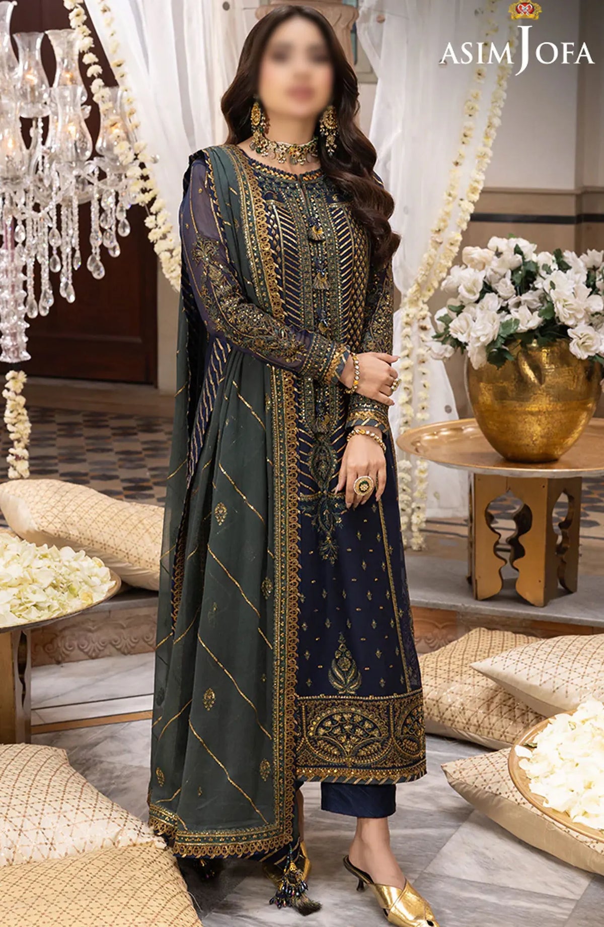 Asim Jofa SHEHNAI FESTIVE Collection - AJSH-12
