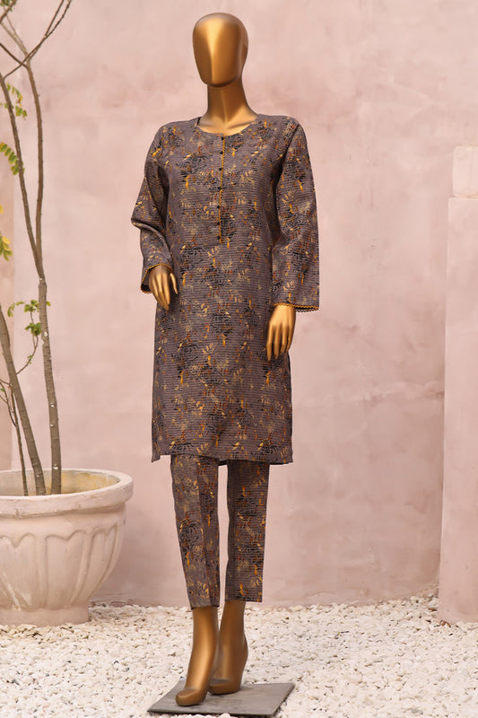 My Way Basics RTW Zari Khaddar 2 Pec Collection By Amna Khadija - AK 04
