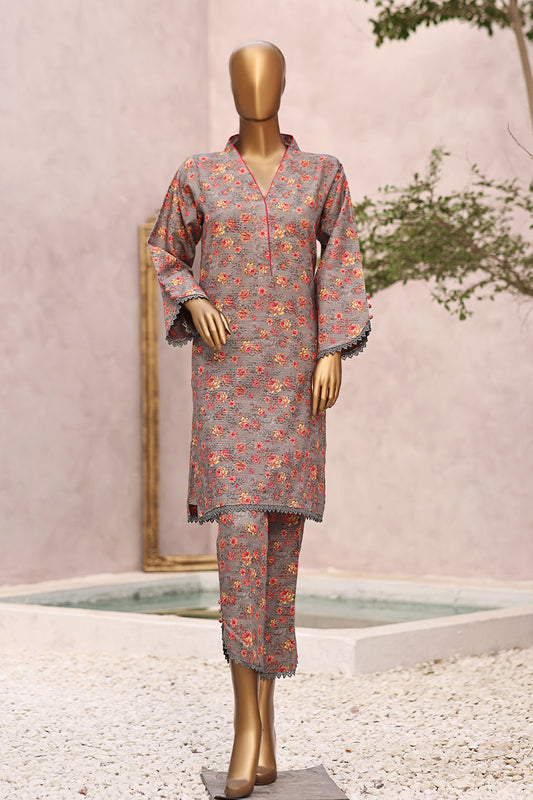 My Way Basics RTW Zari Khaddar 2 Pec Collection By Amna Khadija - AK 08