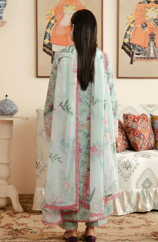Afrozeh Malina Unstitched Lawn Collection Vol 03 - AL-24-V3-09 ARUNA