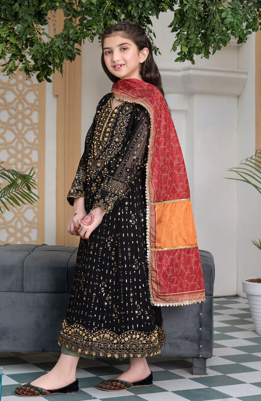 Kids Festive Collection 2024 - AL-3864 Black